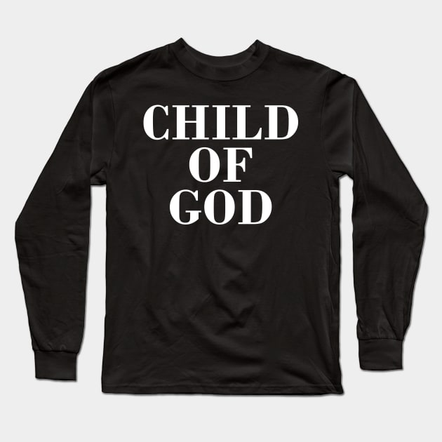 Child of God Long Sleeve T-Shirt by CityNoir